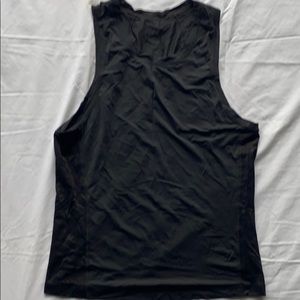 Lululemon Black Tank Metal Vent